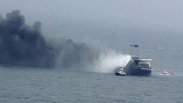Bilanţul incendiului izbucnit la bordul feribotului plecat din Grecia a ajuns la 10 morţi